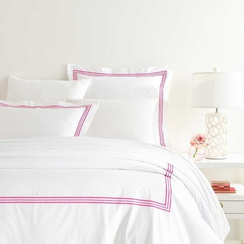 Pine Cone Hill Trio Fuchsia Duvet Cover