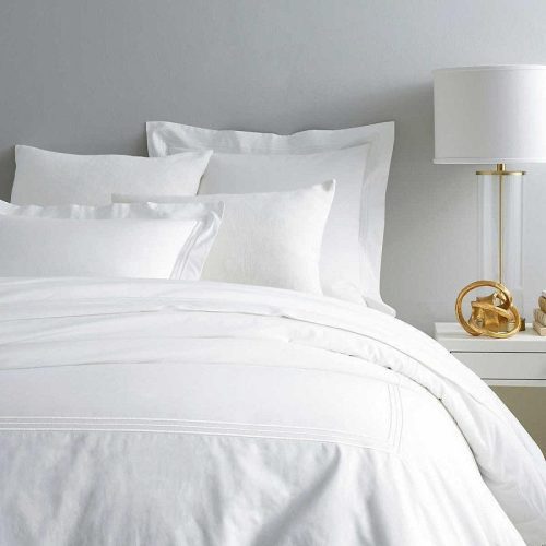 Pine Cone Hill Trio White Duvet Cover