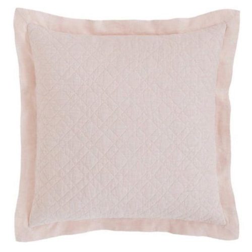 pine cone hill washed linen slipper pink quilted sham 2