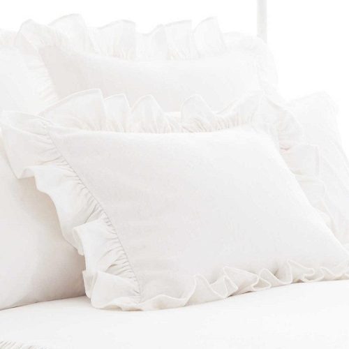 Pine Cone Hill Wilton Ruffle White Sham