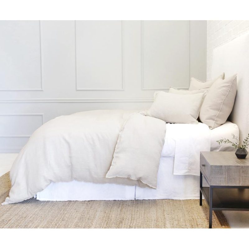 pom pom at home blair taupe duvet 4