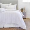 Pom Pom at Home Blake Duvet Cover White/Ocean - Lavender Fields