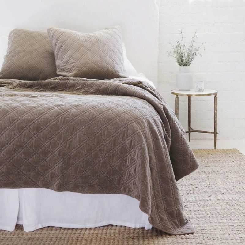 pom pom at home brussels walnut coverlet 1