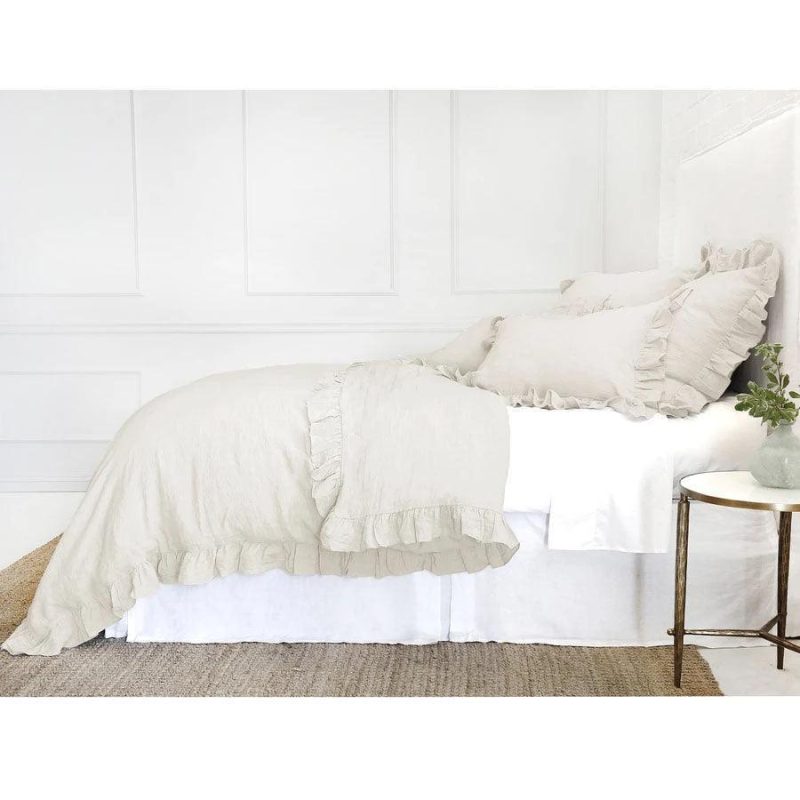 pom pom at home charlie flax duvet cover 4