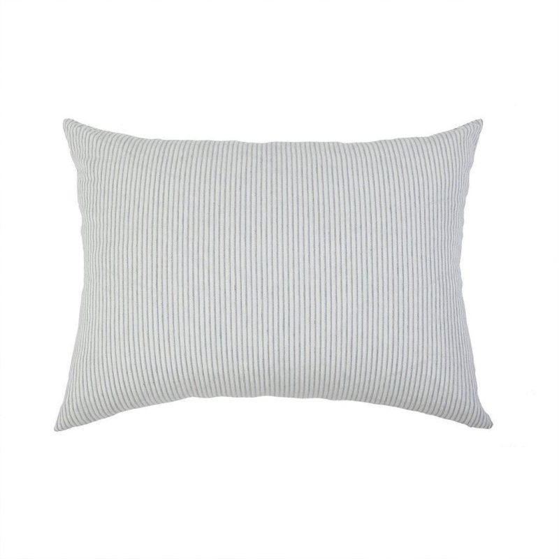 Pom Pom at Home Connor Ivory/Denim Sham - Lavender Fields