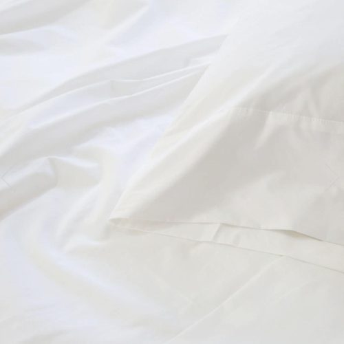 Pom Pom at Home Cotton Percale White Sheet Set