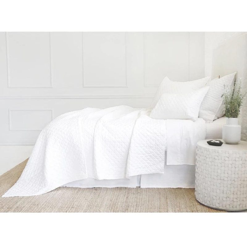 pom pom at home hampton white coverlet 2