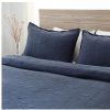 Pom Pom at Home Harbour Matelasse Navy Coverlet - Lavender Fields