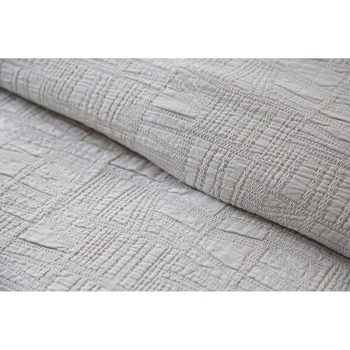 pom pom at home harbour matelasse taupe coverlet 5