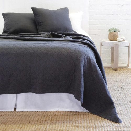 pom pom at home huntington midnight coverlet 1