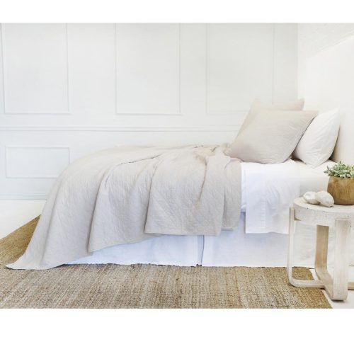 pom pom at home huntington taupe coverlet 2