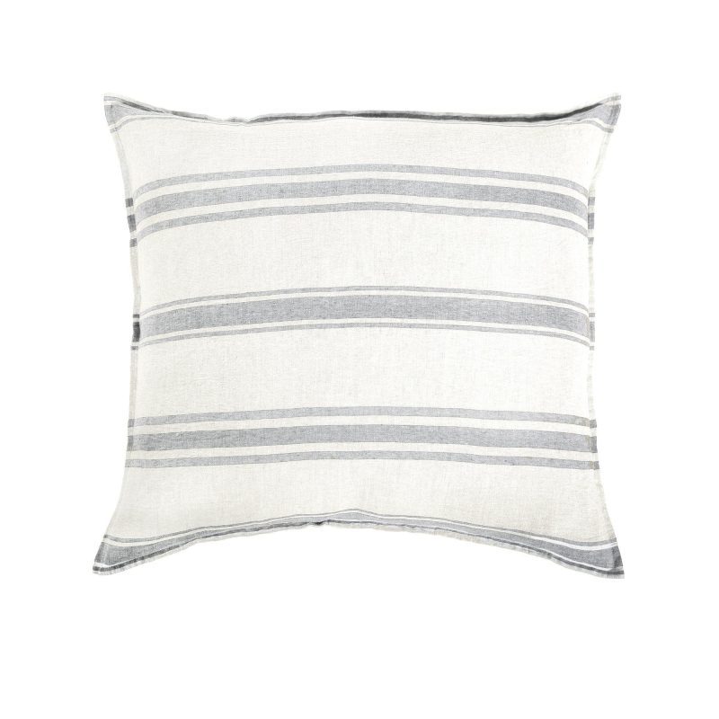 Pom Pom at Home Jackson Cream/Grey Stripe Pillow Sham