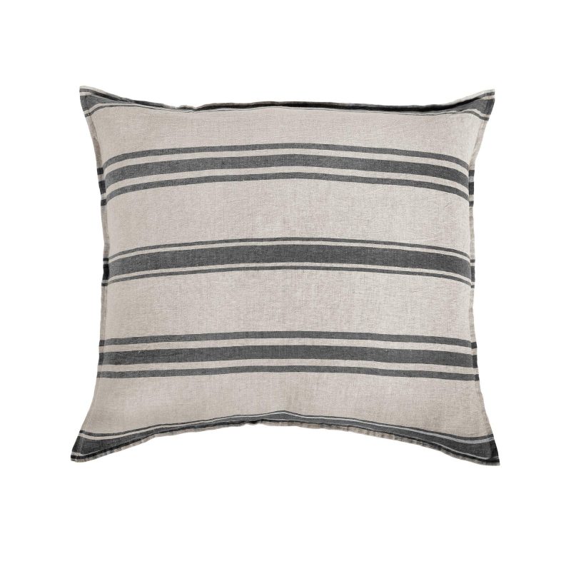 Pom Pom at Home Jackson Flax/Midnight Stripe Pillow Sham