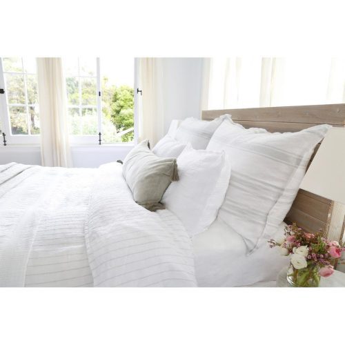 pom pom at home jackson whiteocean stripe duvet cover 5