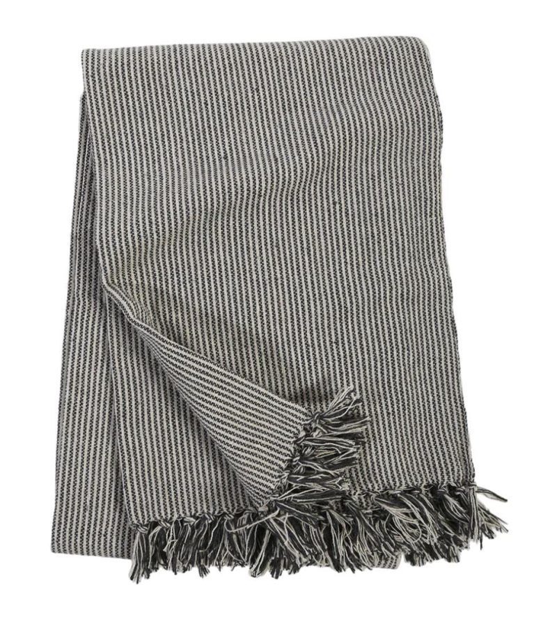 pom pom at home james handwoven oversized throw ivorycharcoal