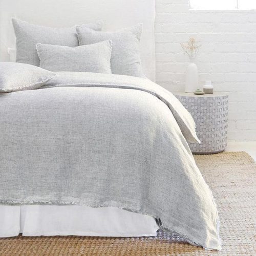 Pom Pom at Home Logan Duvet Cover Navy - Lavender Fields