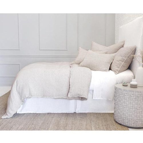 pom pom at home logan duvet cover terra cotta 2