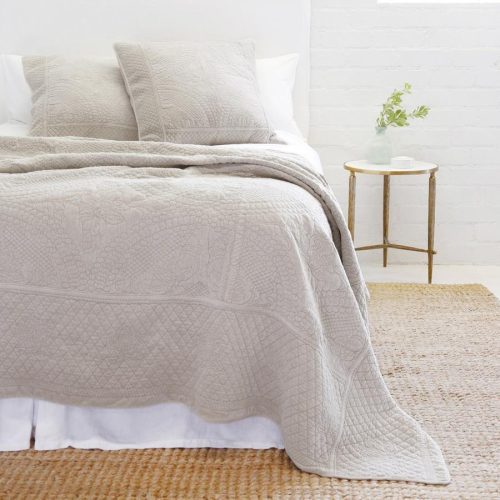 Pom Pom at Home Marseille Taupe Coverlet