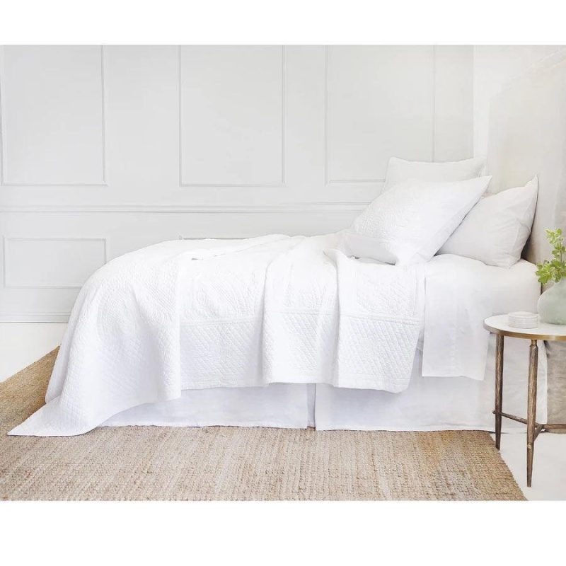 pom pom at home marseille white coverlet 2