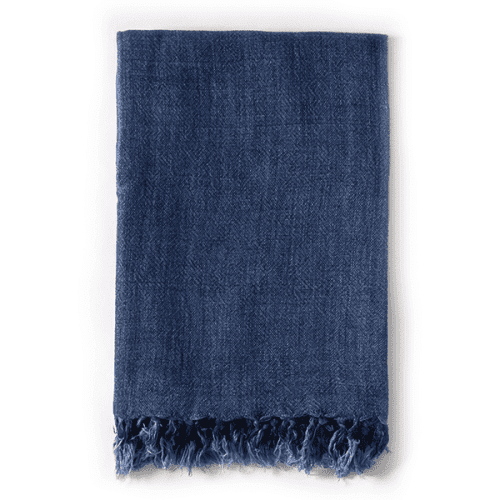 Pom Pom at Home Montauk Blanket - Indigo