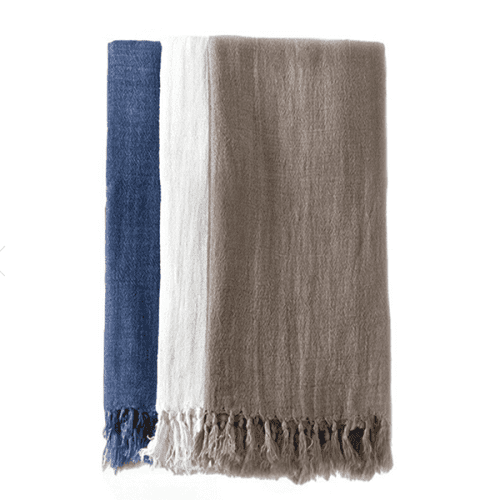 pom pom at home montauk blanket indigo 3