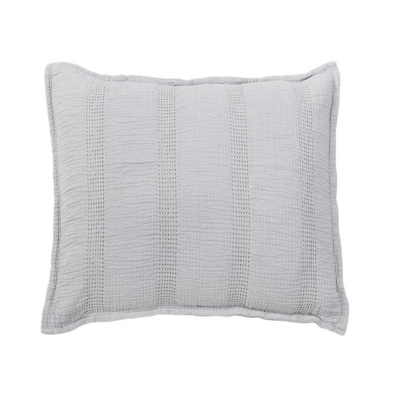 Pom Pom at Home Nantucket Grey Sham - Lavender Fields