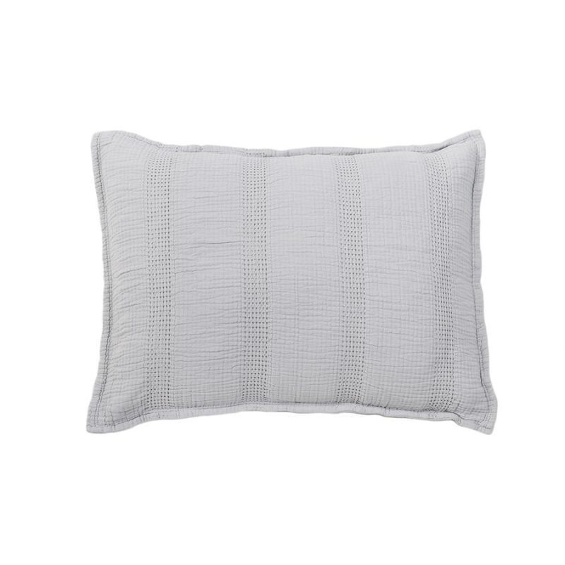 Pom Pom at Home Nantucket Grey Sham - Lavender Fields