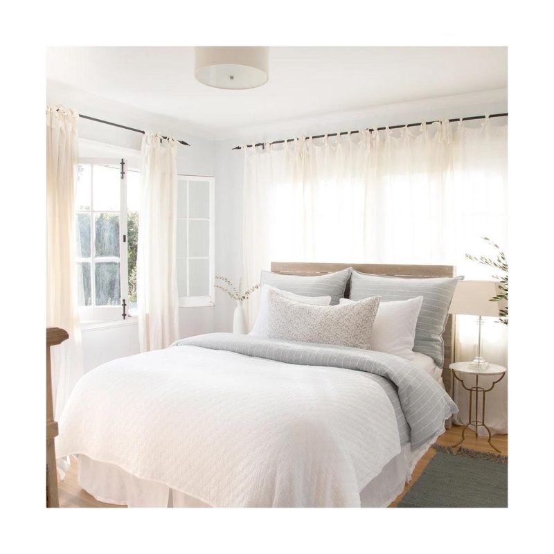 pom pom at home ojai matelasse white coverlet 4