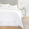 Pom Pom at Home Parker Bamboo Duvet Set White - Lavender Fields