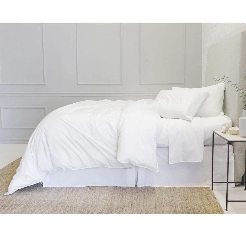 pom pom at home parker cotton percale duvet set 2