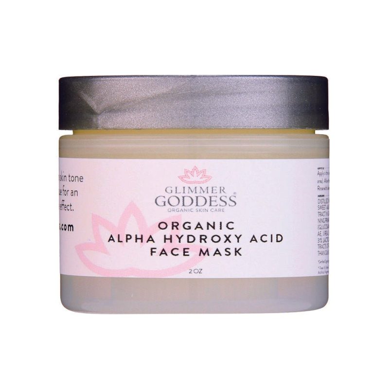 renewing organic face mask for glowing skin alpha hydroxy acid 833991