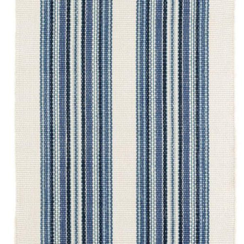 Dash & Albert Road Runner Blue Indoor/Outdoor Rug