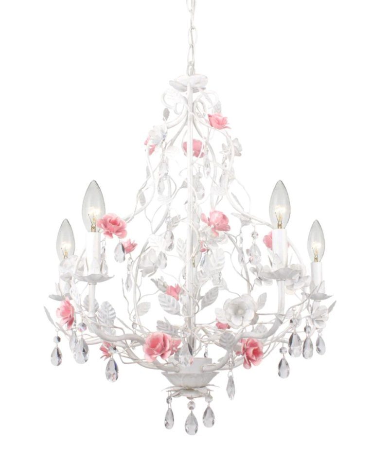 rosepinkchandelier