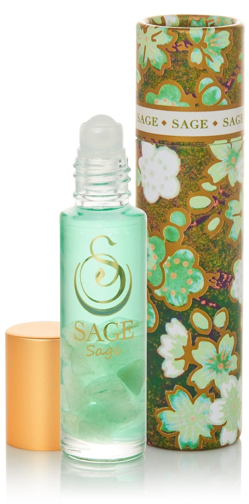 sage 14 oz gemstone perfume oil roll on by sage 849482