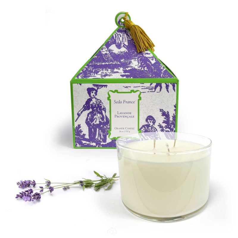 seda france lavande provecale three wick candle