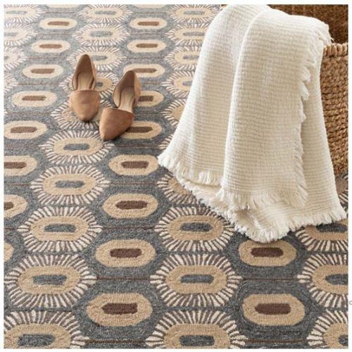 Dash & Albert Stowe Micro Hooked Wool Rug