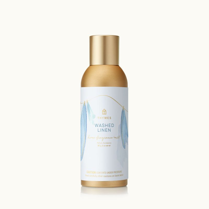 thymes washed linen home fragrance mist 0730561407