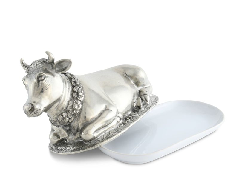 vagabond house garden friends mabel cow butter dish g108c 31279125987376