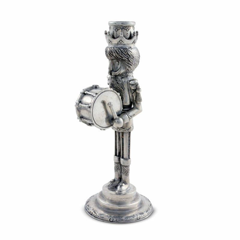 vagabond house holidays drummer 7 height nutcracker mini candlestick taper x101mc 31281585750064