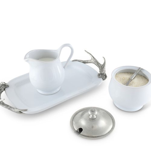 vagabond house lodge style antler creamer set b317a 31278871806000