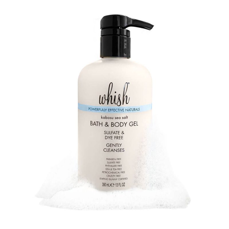 whish beauty body care bath shower bath and body gel kabosu sea salt bath body gel 30947580772434