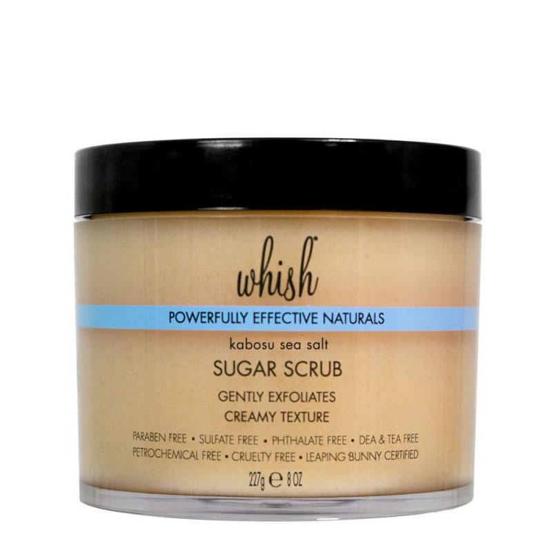 whish beauty body care exfoliators sugar scrub kabosu sea salt sugar scrub 28303204253778