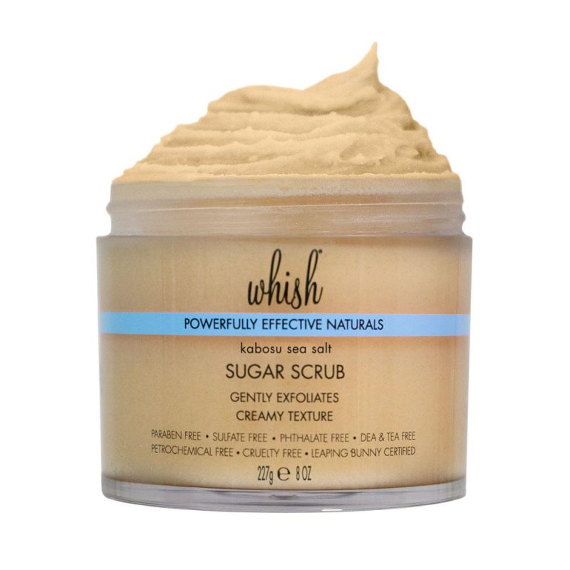 whish beauty body care exfoliators sugar scrub kabosu sea salt sugar scrub 28303212019794