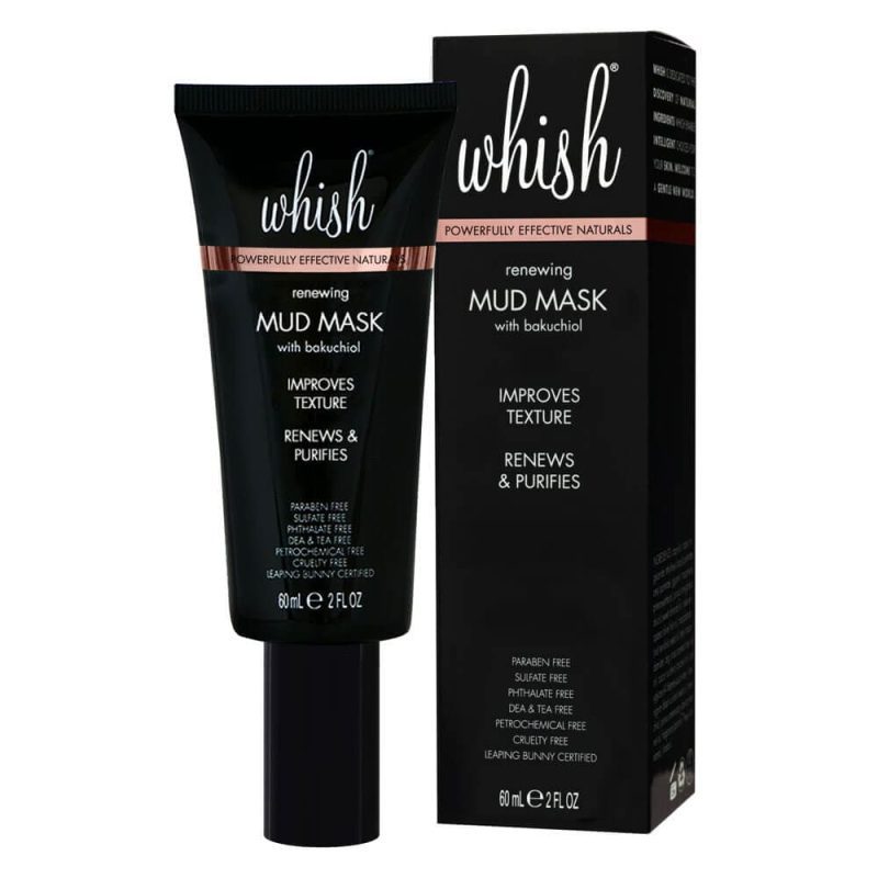 whish beauty skin care masks mud mask renewing mud mask with bakuchiol 31270476546130