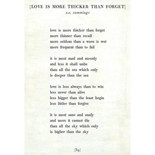 Sugarboo Designs Love is More Thicker - Poetry Collection Sign (Gallery Wrap)