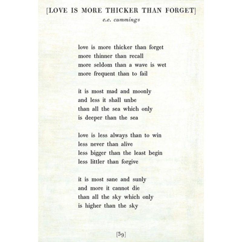 Sugarboo Designs Love is More Thicker - Poetry Collection Sign (Gallery Wrap)